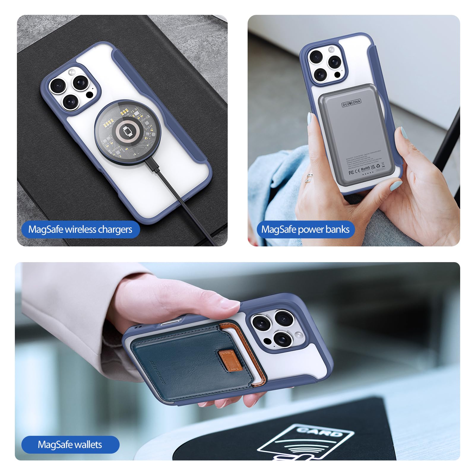 Amazon.co.jp: iPhone 16 pro max ケース 手帳型 magsafe対応 背面